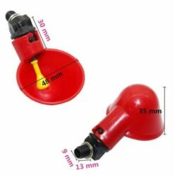 LUCKY-88 Abreuvoir Abreuvoir Semi-circulaire Automatique écrous De Montage Pour Poulet Pigeon 5 Petits Bols à Eau -POULAILLER ET ÉLEVAGE DE LA BASSE-COUR Ventes 65799830 4