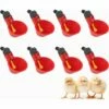 BENOBBY KIDS Abreuvoir à Volaille, 8 Pièces Gobelets Automatiques Pour Poulet, Mangeoire à Pigeon, Convient Aux Poulaillers, Canards, Dindes, Poules, Coqs, Fournitures Pour Animaux De Ferme