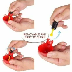 BENOBBY KIDS Abreuvoir à Volaille, 8 Pièces Gobelets Automatiques Pour Poulet, Mangeoire à Pigeon, Convient Aux Poulaillers, Canards, Dindes, Poules, Coqs, Fournitures Pour Animaux De Ferme -POULAILLER ET ÉLEVAGE DE LA BASSE-COUR Ventes 65905169 3