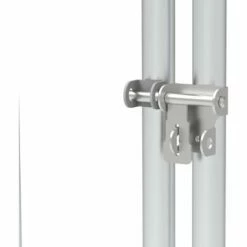 HOBAG Enclos Poulailler 12 M² Parc Grillagé 4x3 M Acier Galvanisé - Naturel -POULAILLER ET ÉLEVAGE DE LA BASSE-COUR Ventes 66167631 5