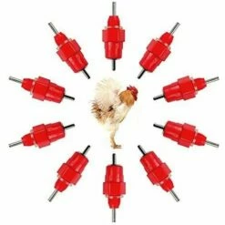 OSQI 10 Pièces Eau De Volaille Tétines à Boire Canard Poulet Poule Vis D'alimentation En Abreuvoir De Qualité Supérieure -POULAILLER ET ÉLEVAGE DE LA BASSE-COUR Ventes 66402422 5