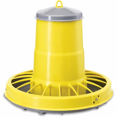 POULAILLER DIRECT Mangeoire Plastique Réglable 8,5kg 1 POULAILLER DIRECT Mangeoire Plastique Réglable 8,5kg