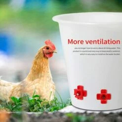 OUSUDELA Tétine à Eau De Volaille, Abreuvoir Automatique Pour Tétine De Poulet Avec Montage Latéral Horizontal, Abreuvoir Pour Poulets Deau, Lot De 12 -POULAILLER ET ÉLEVAGE DE LA BASSE-COUR Ventes 67497358 3