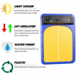LADACèE Porte De Poulailler Automatique Porte De Poulailler Automatique Sensible à La Lumière, Minuterie D'ouverture Retardée Du Soir Et Du Matin -POULAILLER ET ÉLEVAGE DE LA BASSE-COUR Ventes 67596928 5
