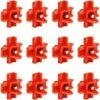 ECHOO Tétine à Eau De Volaille, Abreuvoir Automatique Pour Tétine De Poulet Avec Montage Latéral Horizontal, Abreuvoir Pour Poulets Deau, Lot De 12