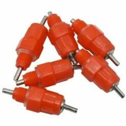 ENLENK 5 Pcs Eau Tetine Poulet Alimentateur Fournitures De Volaille Poule Vis Dans Le Style