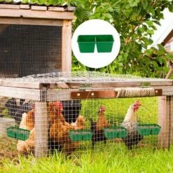 YIENJAOY AGILITY Oiseaux Alimentaire Bol, 12 Pcs Oiseaux Alimentaire Bol D'eau Pour La Nourriture Les Céréales Ou L'eau Et Bols D'alimentation Pour Oiseaux Peut Être Accroché Dans Une Cage, Alimentaire Mangeoire -POULAILLER ET ÉLEVAGE DE LA BASSE-COUR Ventes 67902932 5
