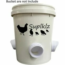 OYLDA Kit D'alimentation Par Gravité Pour Poulets, Résistant à La Pluie Et Au Vent -POULAILLER ET ÉLEVAGE DE LA BASSE-COUR Ventes 68140079 3