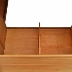 VidaXL Poulailler D'extérieur Avec 1 Nichoir Bois - Brun -POULAILLER ET ÉLEVAGE DE LA BASSE-COUR Ventes 732610 4