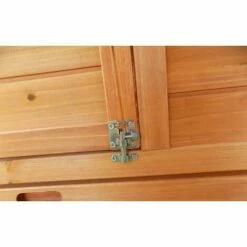 WILTEC Abri Pour Rongeurs Clapier Poulailler Petits Animaux Espace Libre -POULAILLER ET ÉLEVAGE DE LA BASSE-COUR Ventes 878367 3