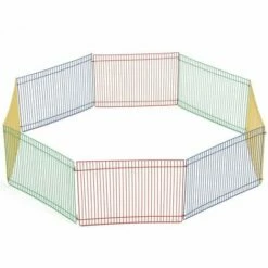Beeztees Enclos Extérieur Pour Rongeurs 8 Panneaux 275602 - Multicolore